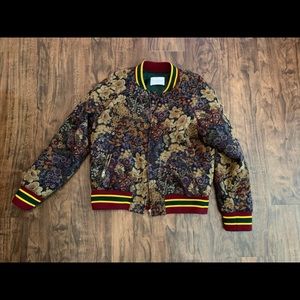 Sandro Paris Women’s Oversized Bomber Jacket